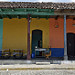 Case colorate in Suchitoto