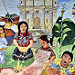 Murales del municipio che racconta la storia delle lotte in Guatemala