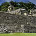 Uno dei lati de El Palacio, l'Acropolis di Palenque