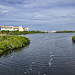 Canali attorno alla zona hotelera sud di Cancun