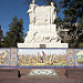 Monumento in Plaza España in Mendoza