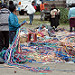 Distesa di corde colorate (Mercado indigeno di Saquisilí)