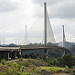 Il recente ponte de El Centenario, costruito sopra il canale di Panamà