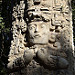 Statua maya nel parque La Concordia