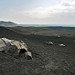 Sabbia nera alla base del vulcano Cerro Negro