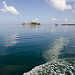 L'acqua dell'Arcipelago di San Blas è poco profonda, pochi metri